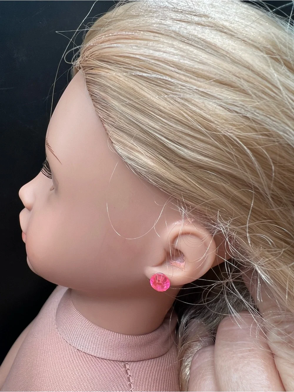 Our Generation 18” Doll Blonde Hair Blue Eyes Toy Extra Clothes Shoes